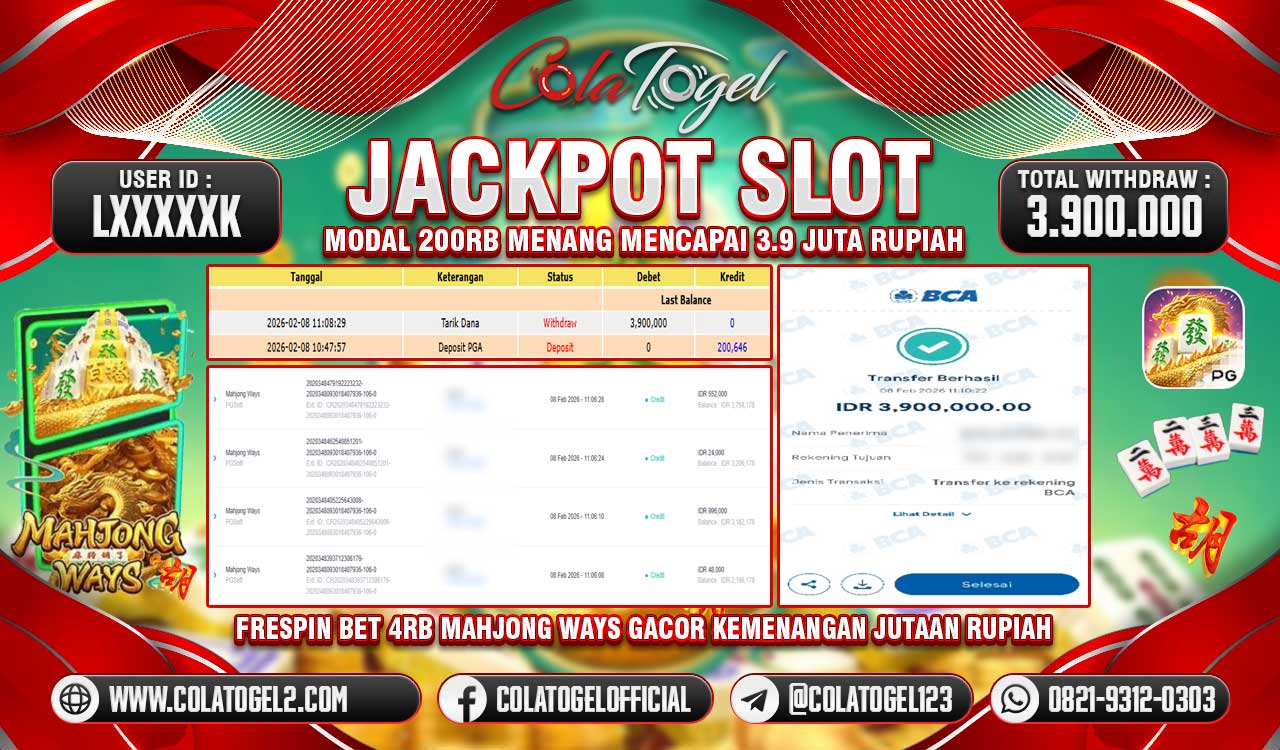 JACKPOT SLOT GACOR!!