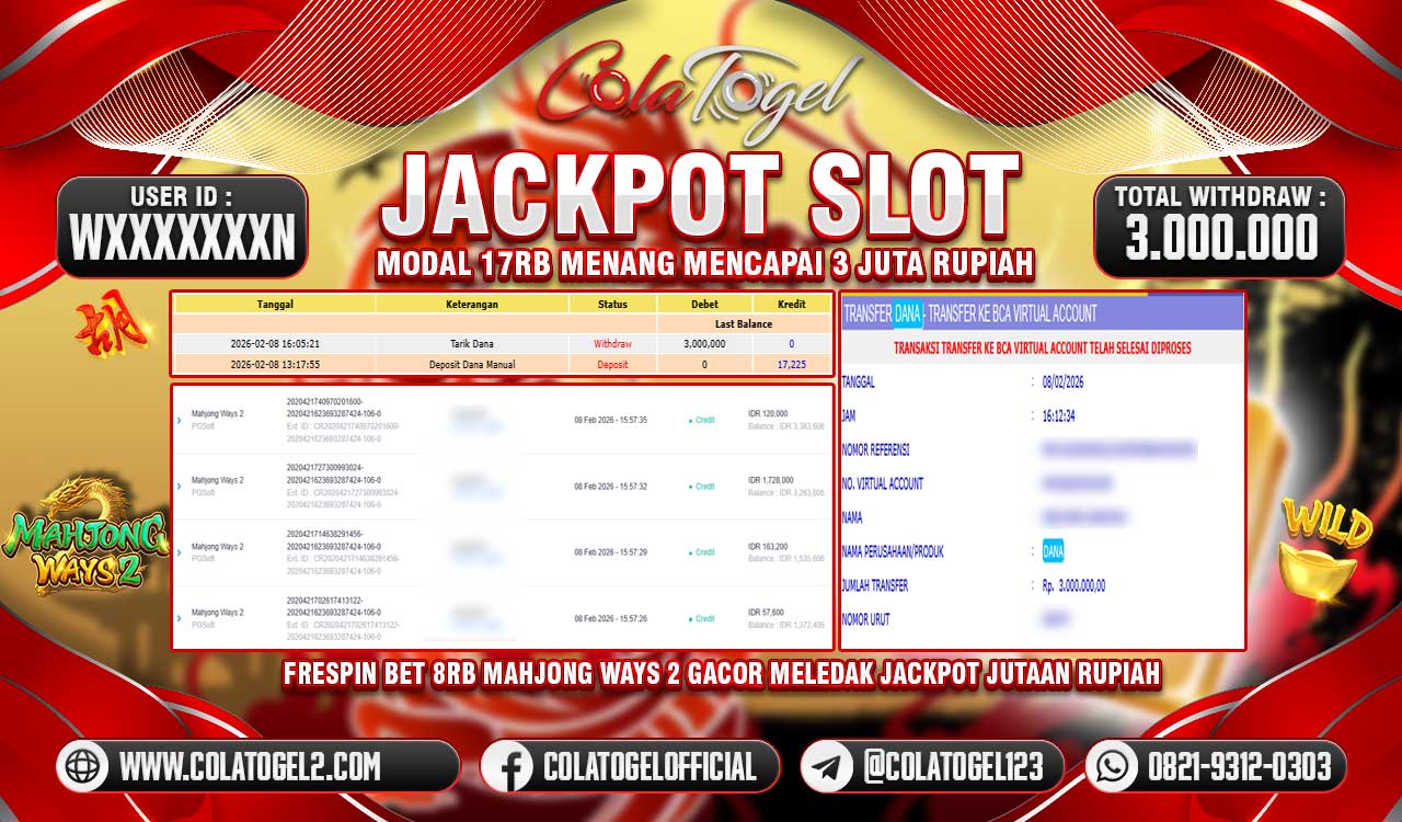 JACKPOT SLOT GACOR!!