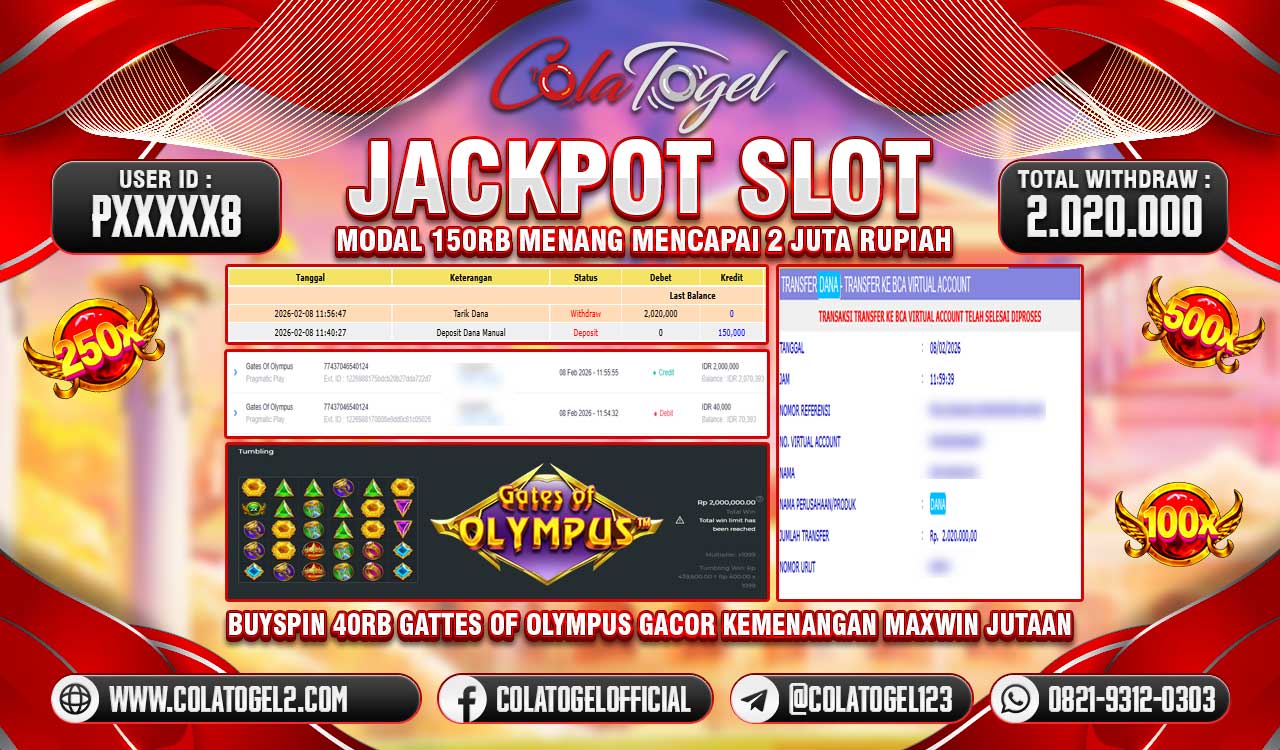 JACKPOT SLOT GACOR!!