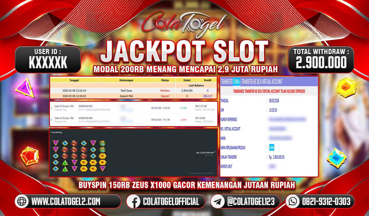 JACKPOT SLOT GACOR!!