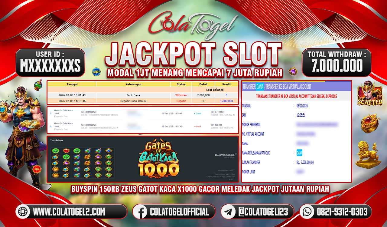 JACKPOT SLOT GACOR!!