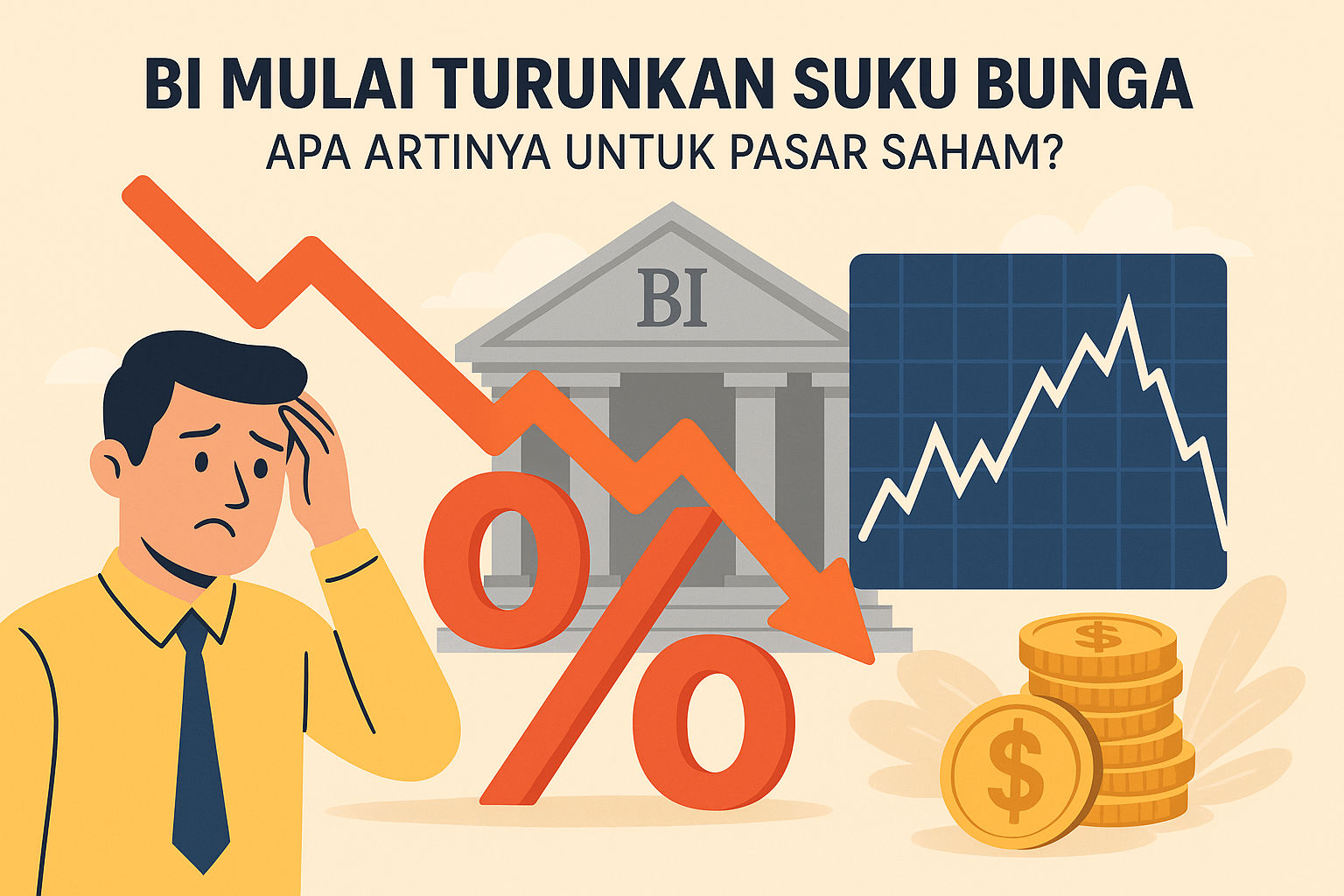 BI Mulai Turunkan Suku Bunga: Warning untuk Pasar Saham? BI Mulai Turunkan Suku Bunga: Warning untuk Pasar Saham?