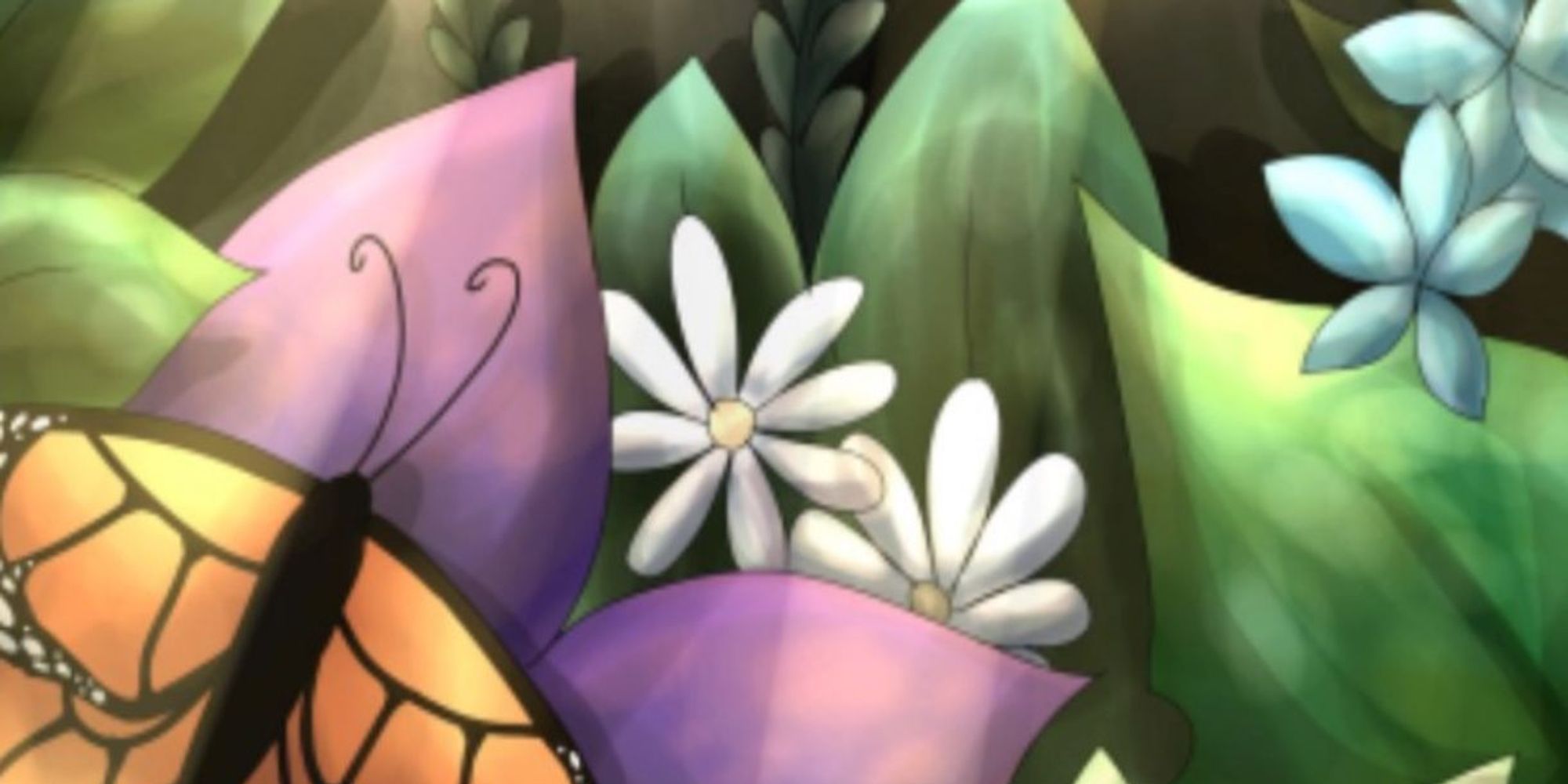 Picture of butterfly on plants