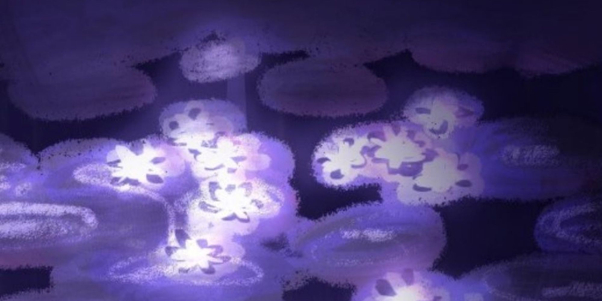 Purple abstract graphic