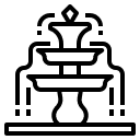 Water Body With Sculpture