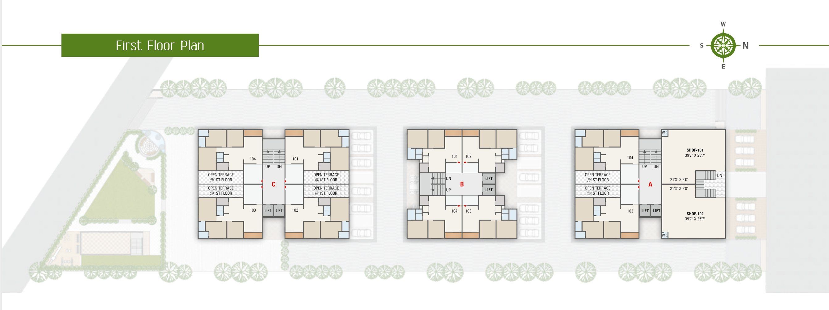 1st Floor Plan