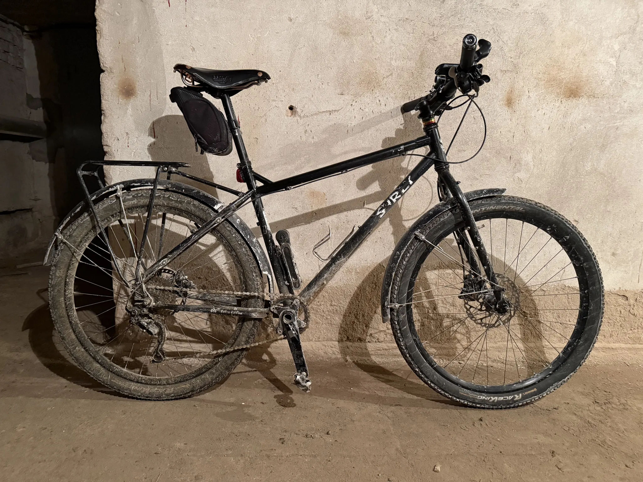 Велосипед в соли