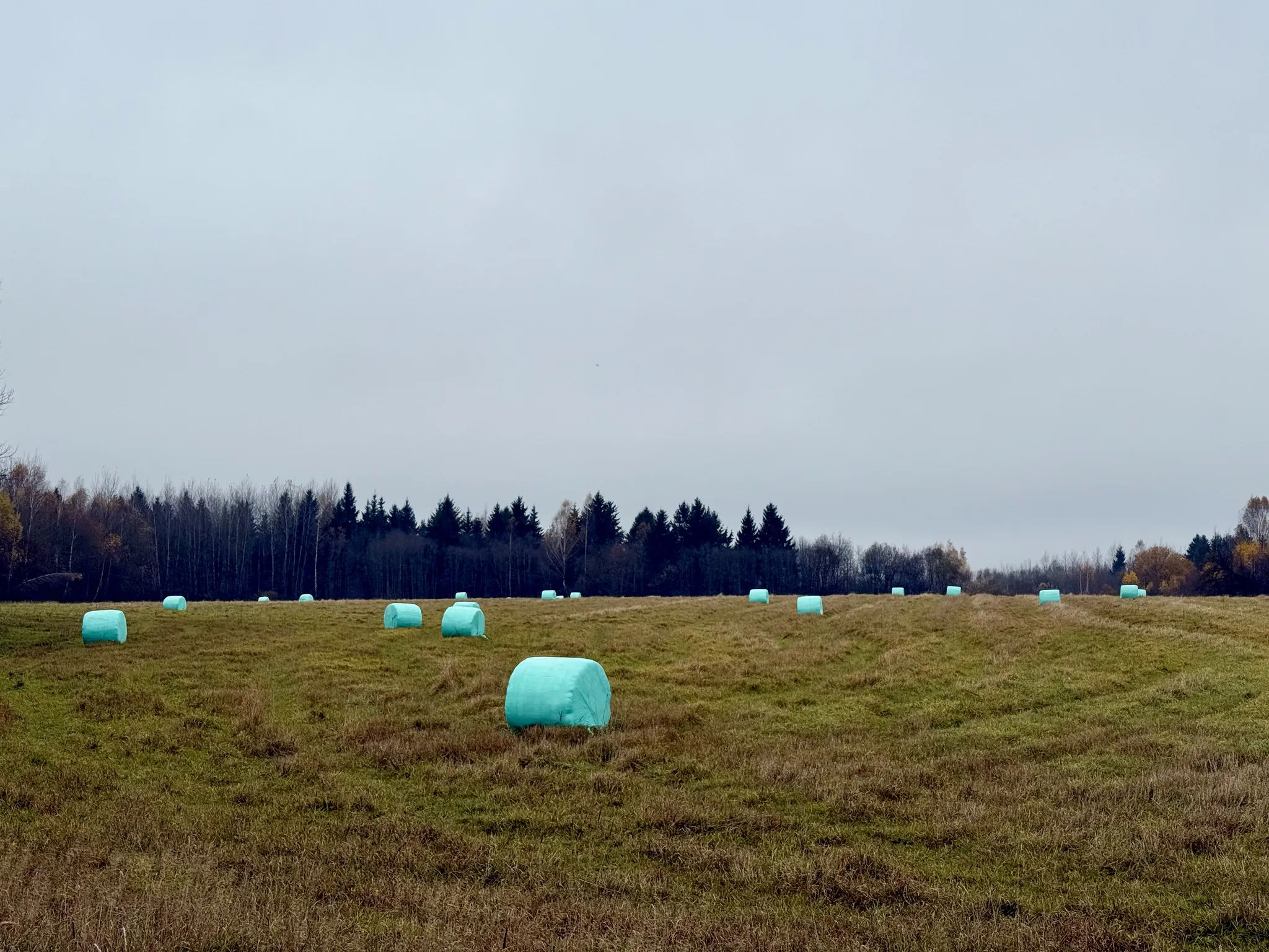 Стога на поле