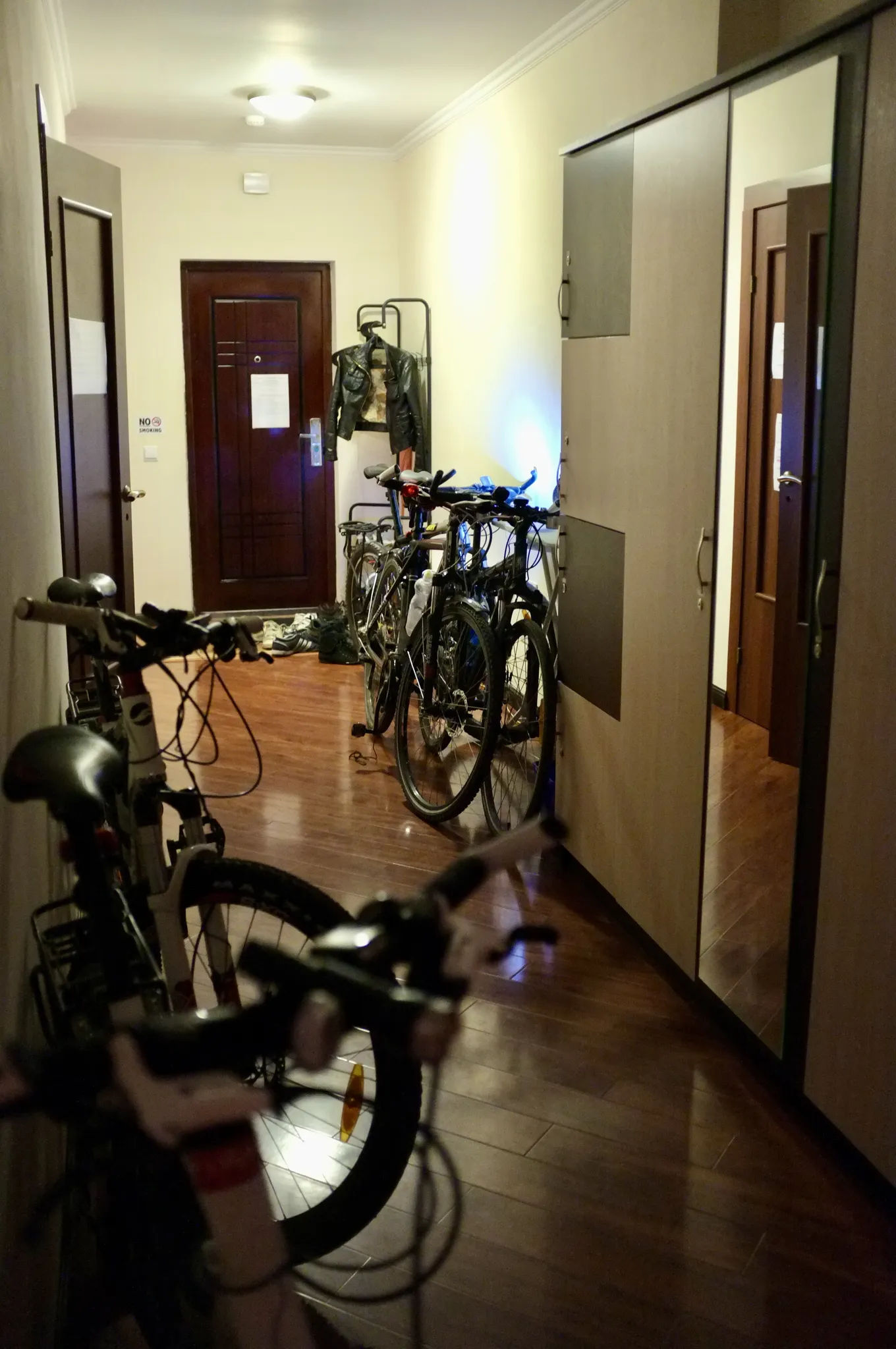 Велосипеды в хостеле