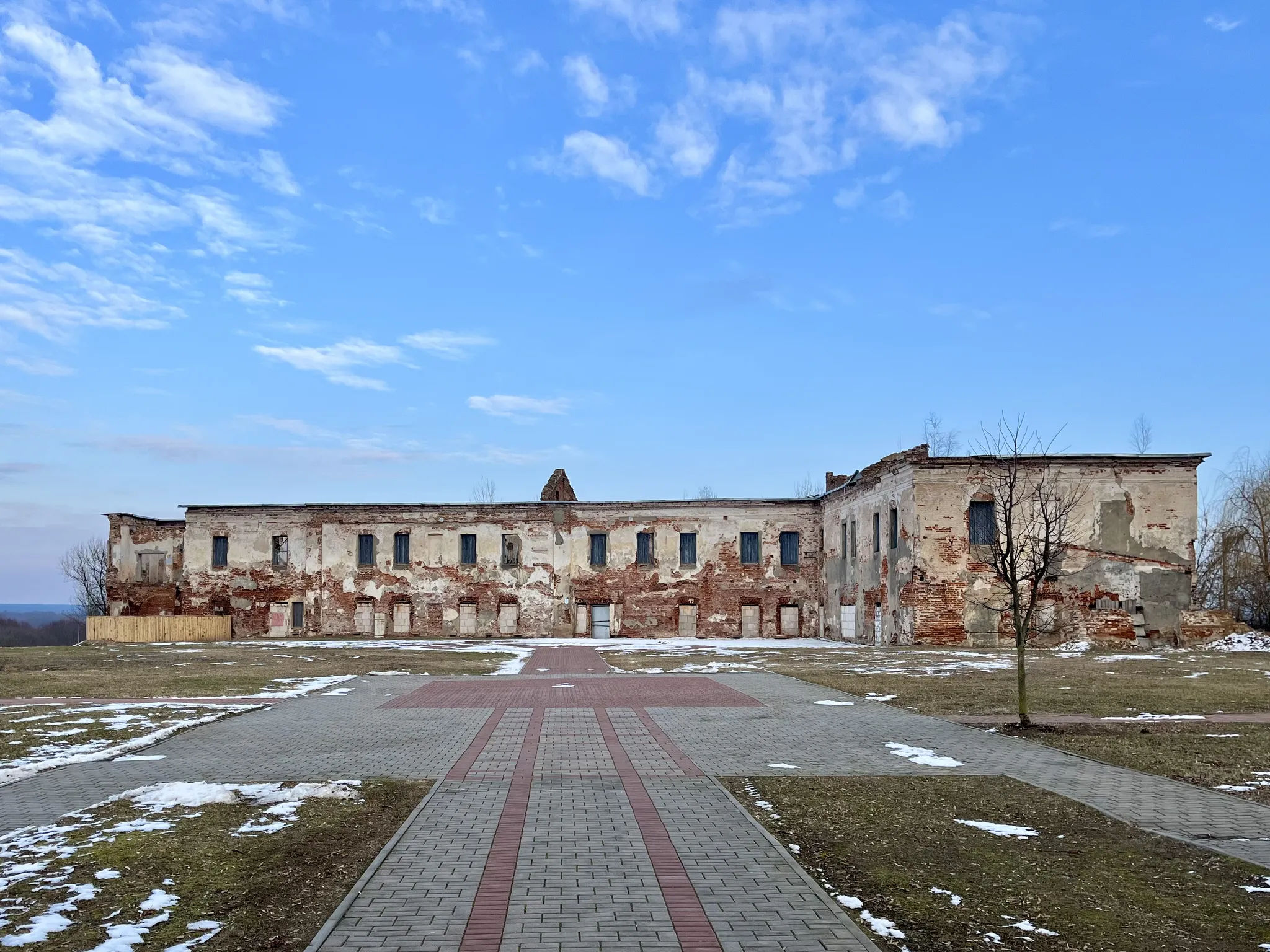 Замок Ходкевичей и Сапег в Быхове