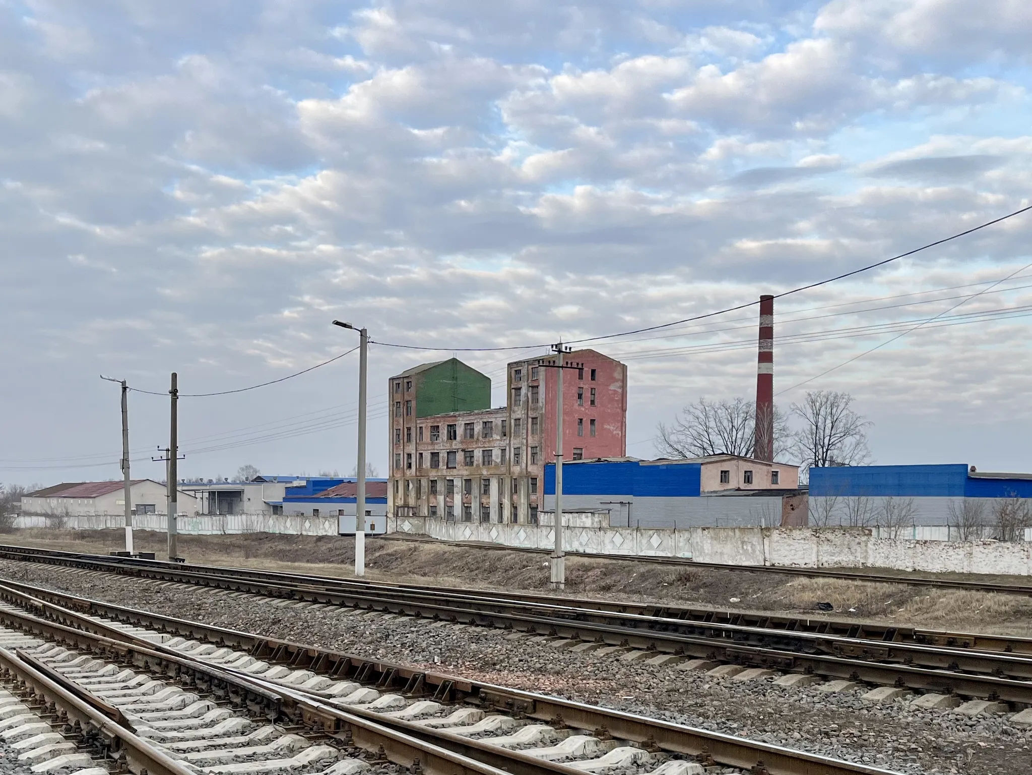 Железная дорога в Быхове