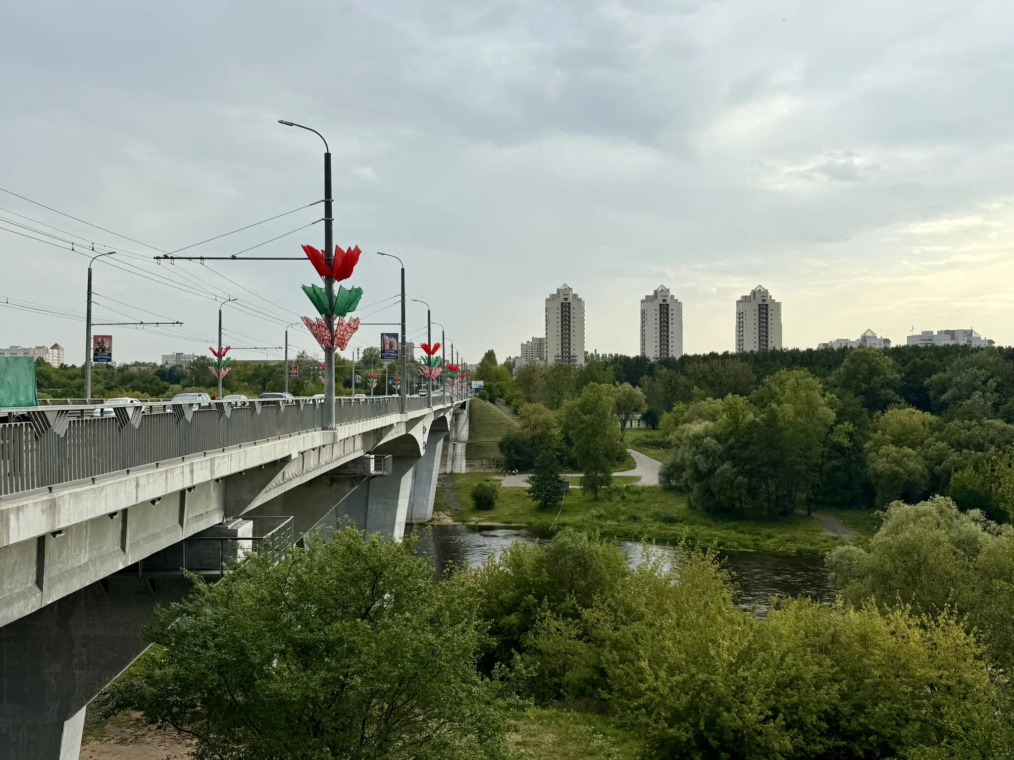 Мост через Неман в Гродно