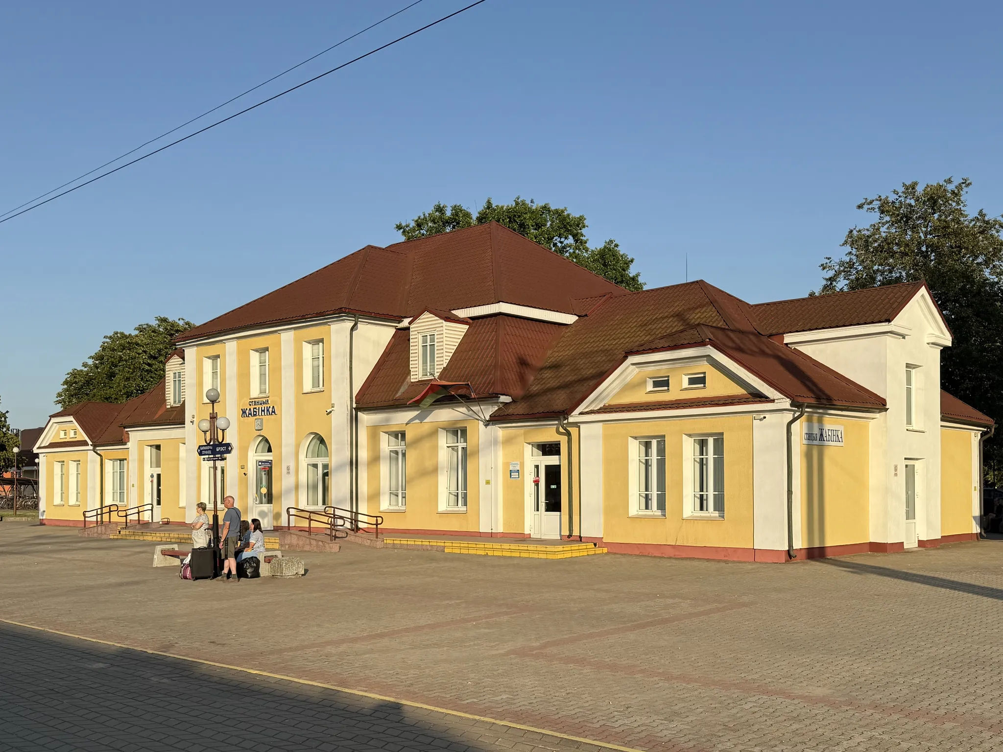 Вокзал в Жабинке