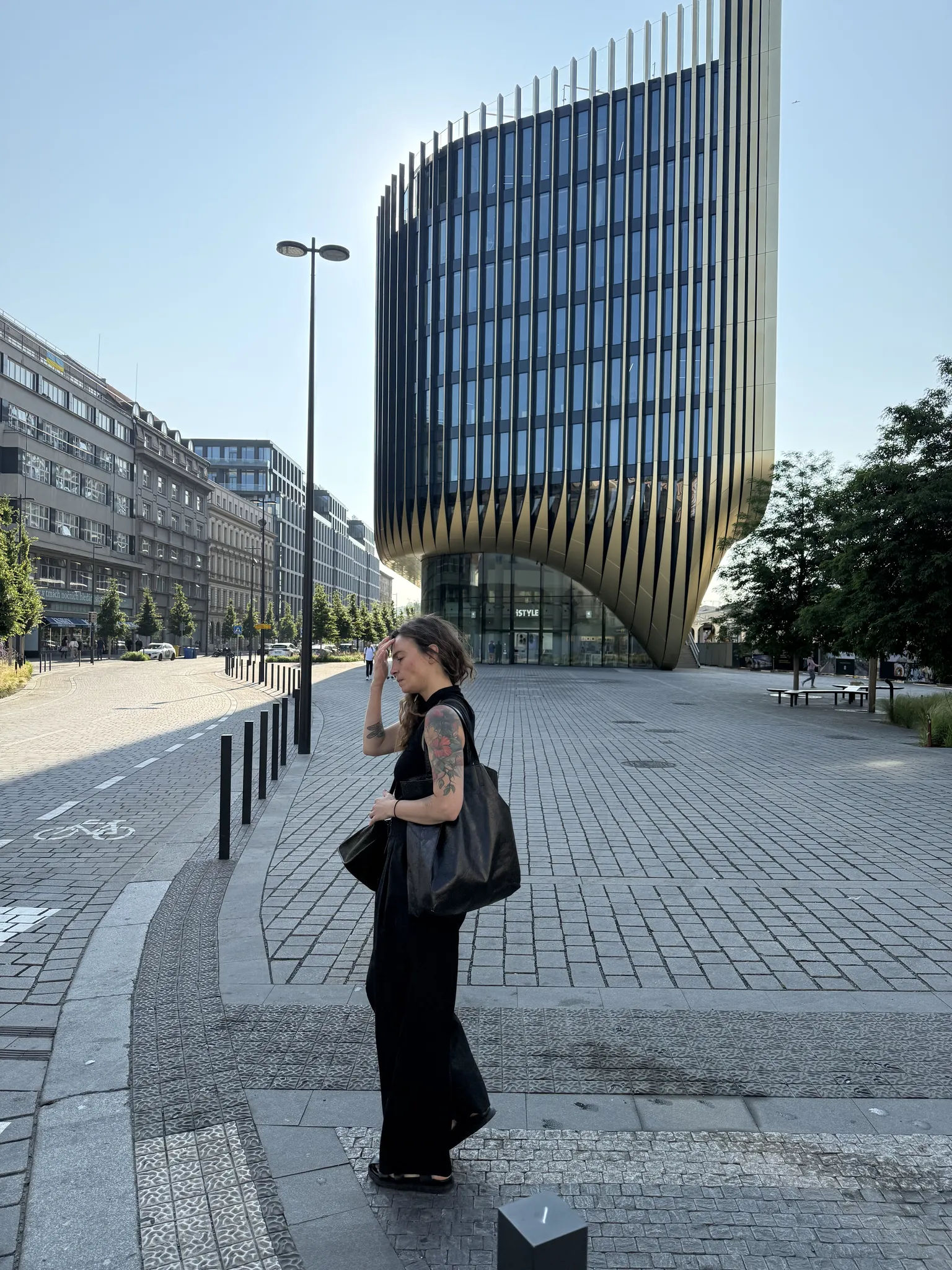 Девушка в Праге