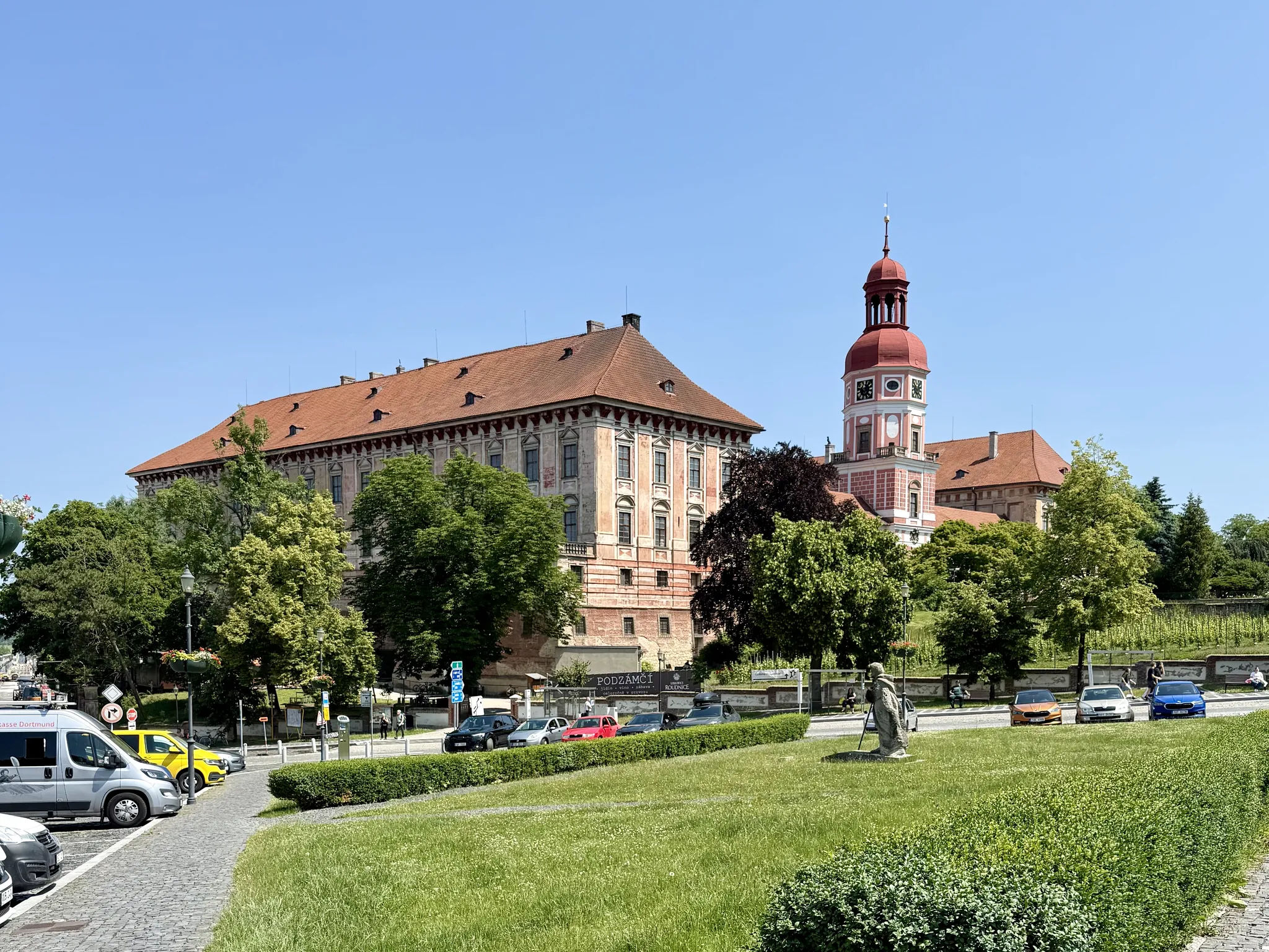 Дворец в Руднице над Лабем