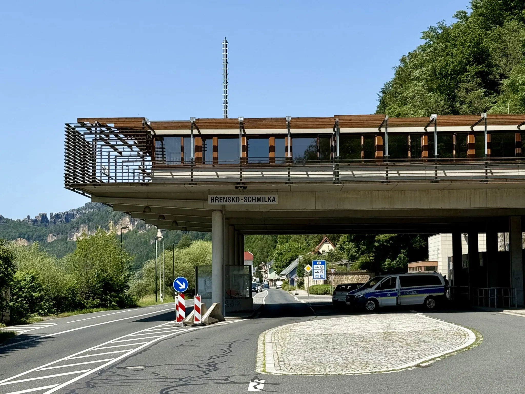 Граница между Чехией и Германией