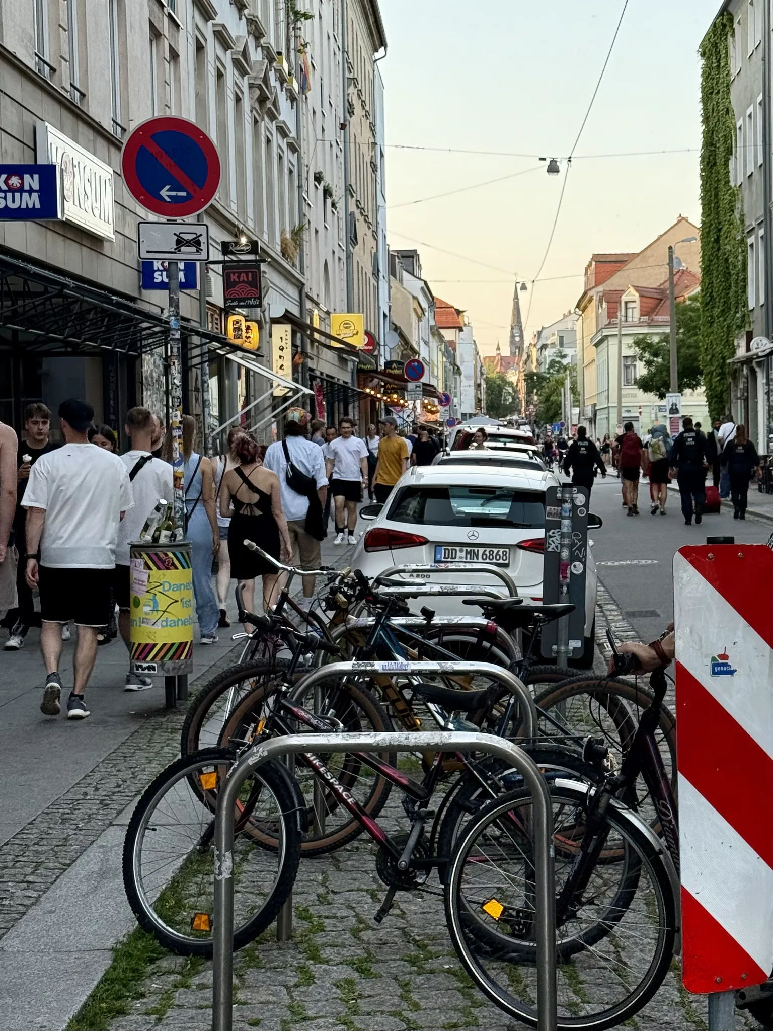 Алаунштрассе в Дрездене