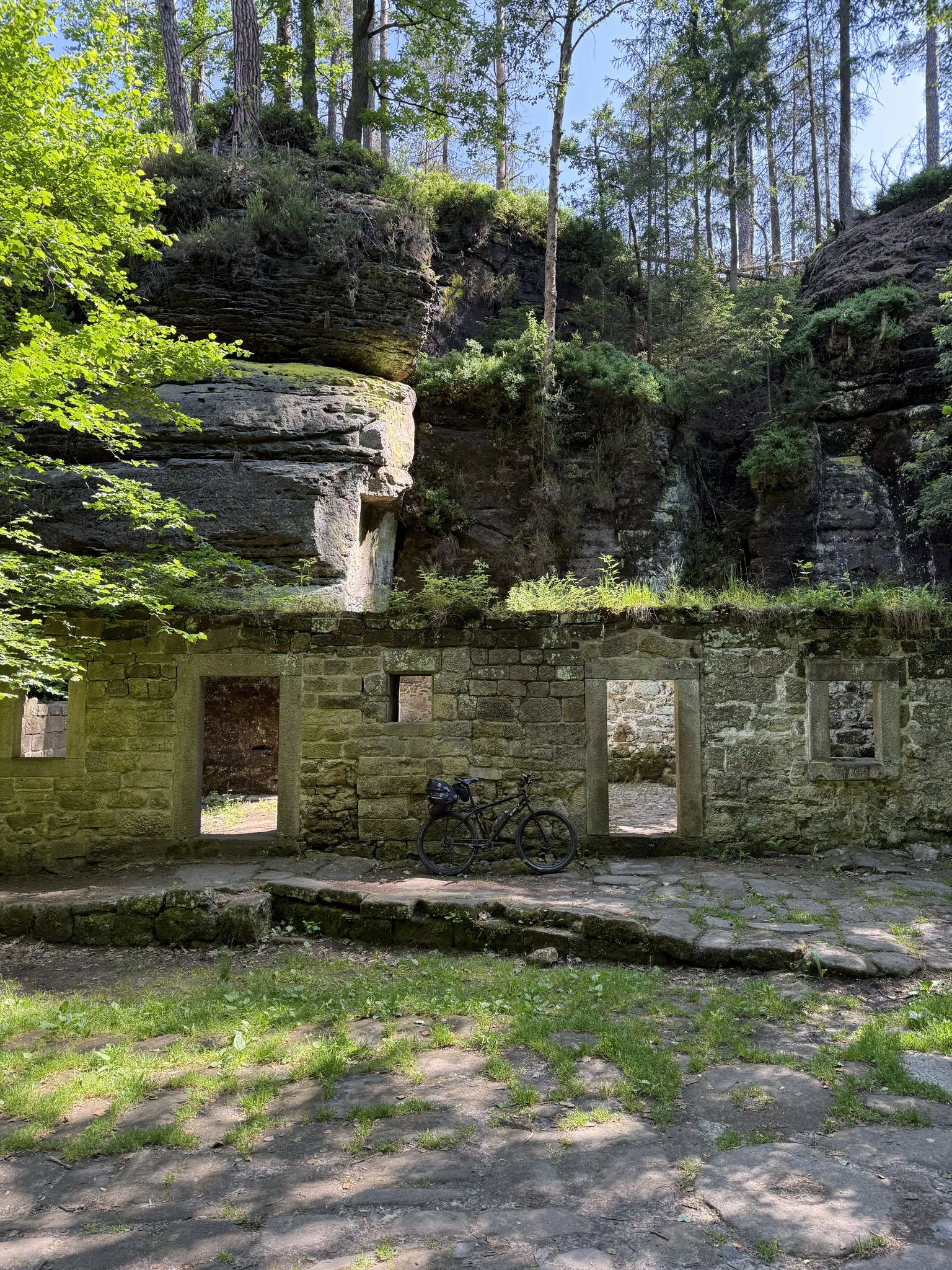 Остатки водяной мельницы