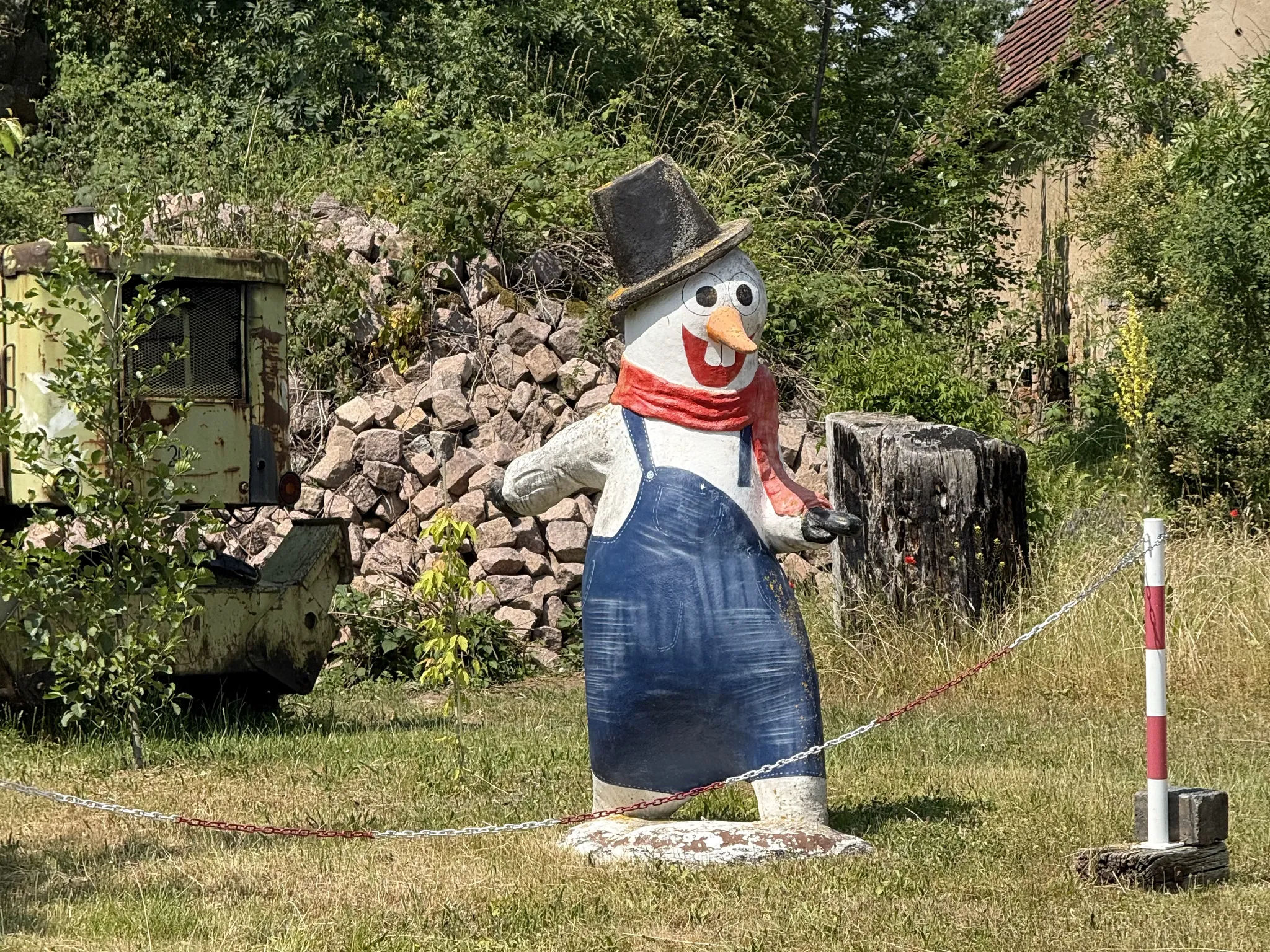 Снеговик в жару