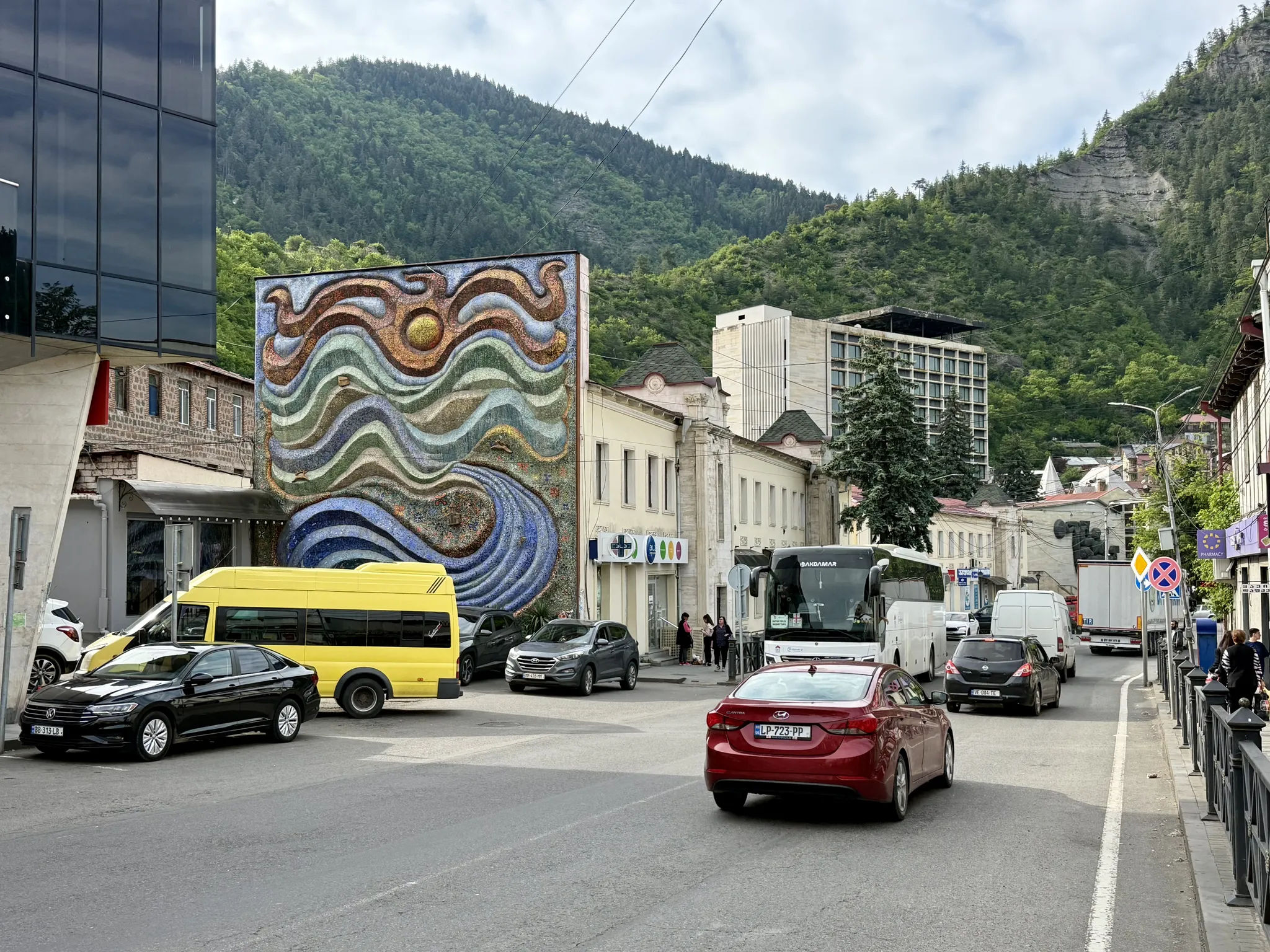 Главная улица Боржоми