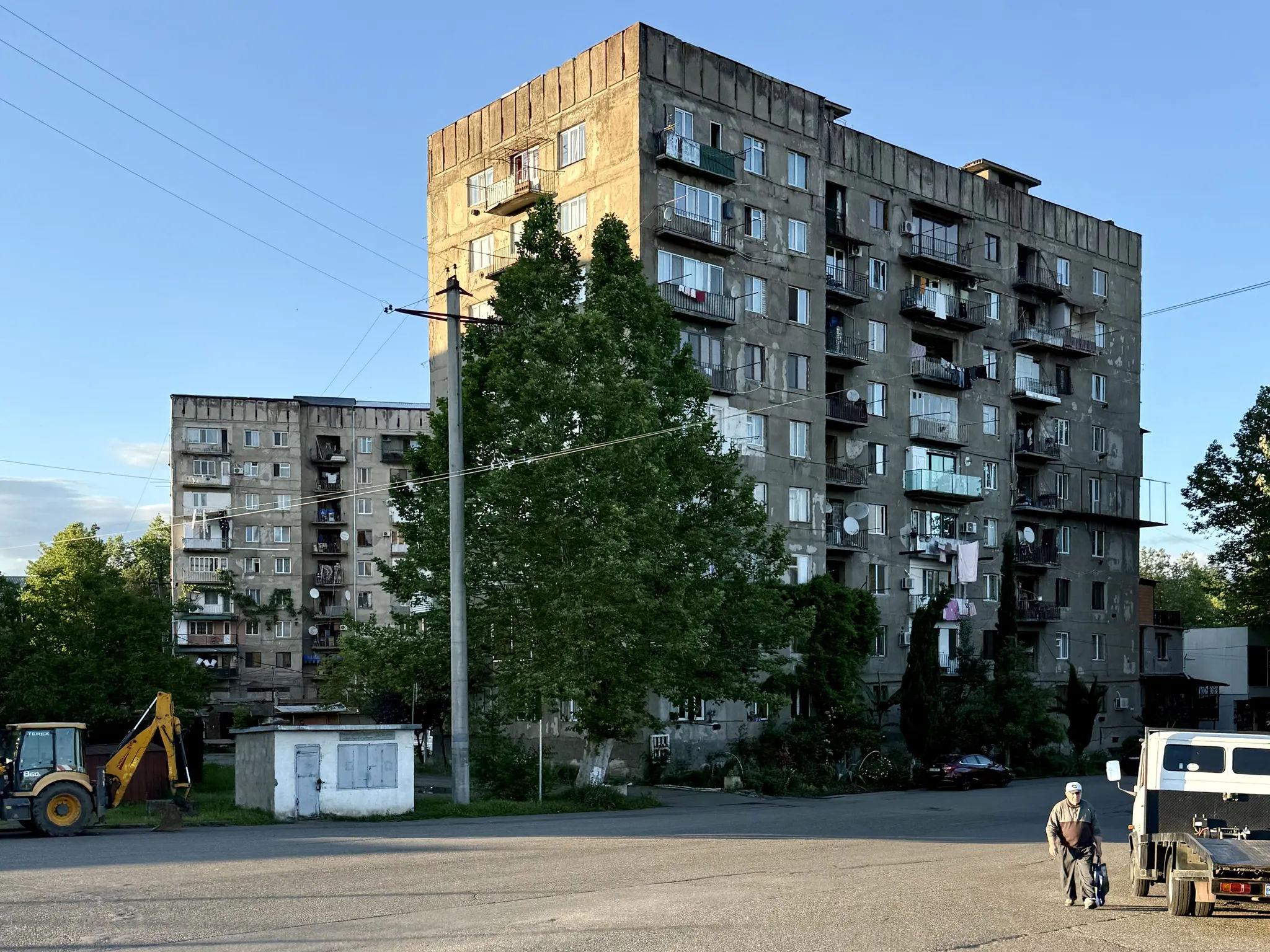 Панельные дома в Зестафони