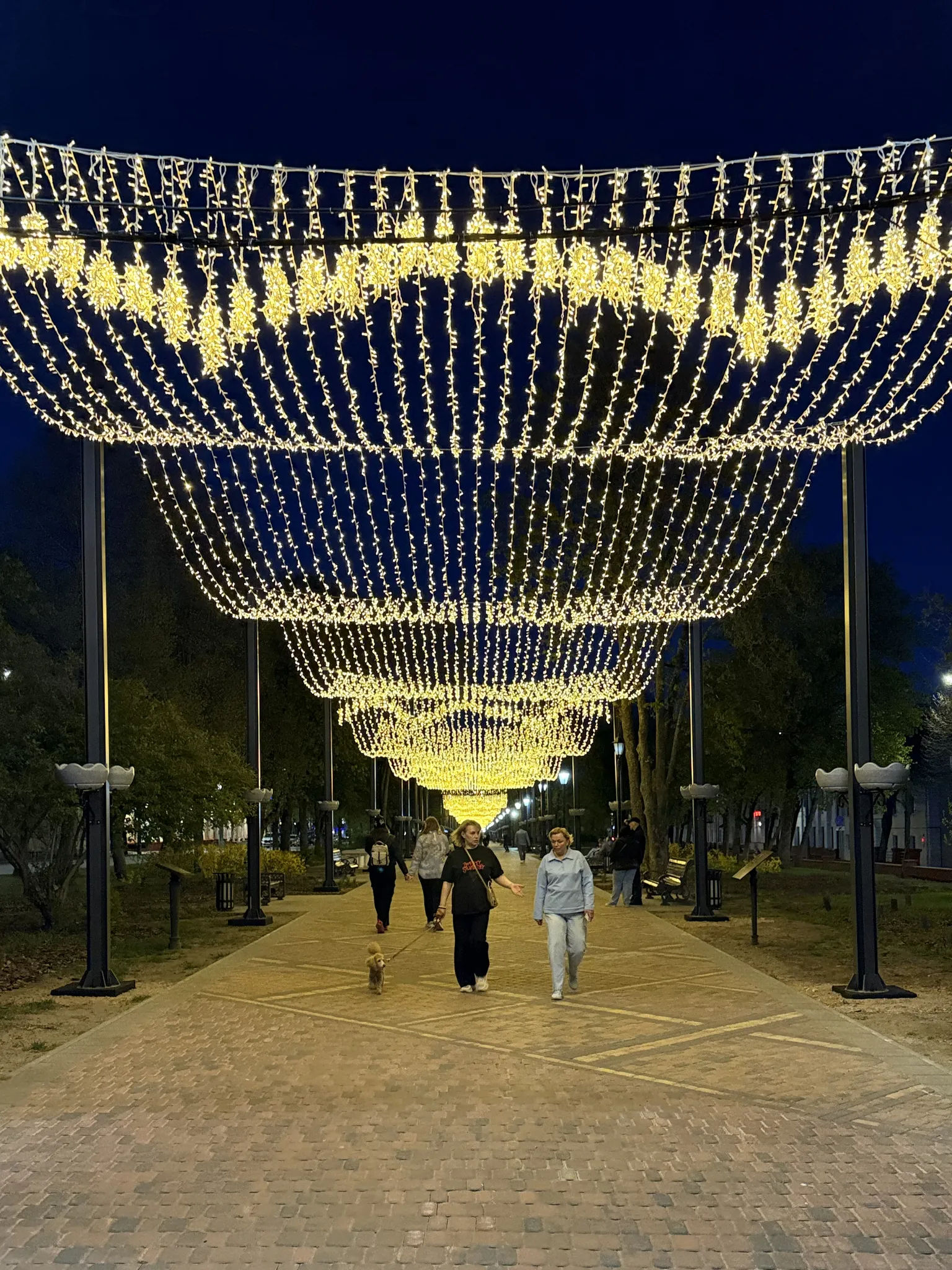 Бульвар в Полоцке