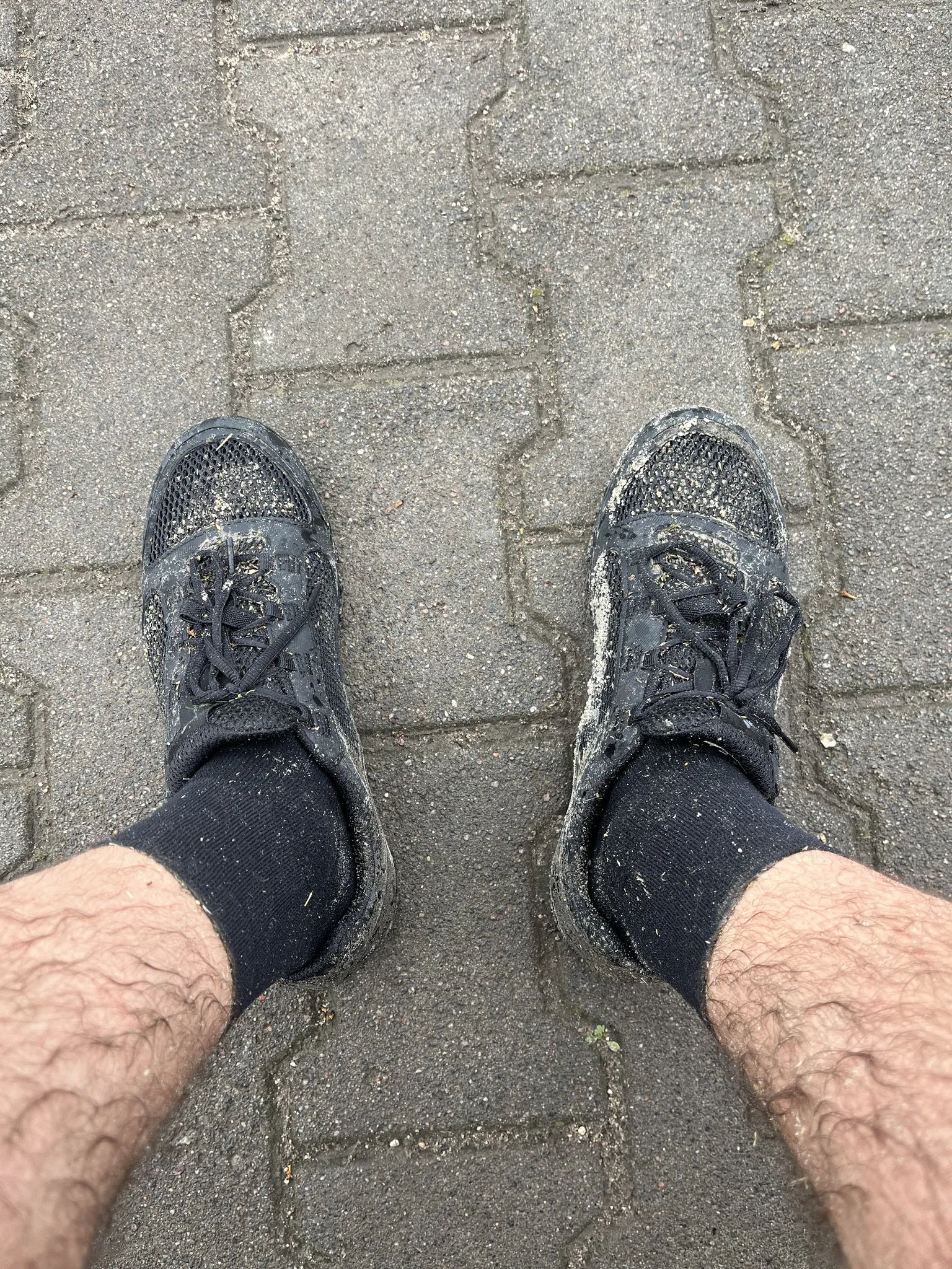 Грязные велотуфли