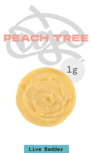 Peach Tree 1g Live Resin Badder