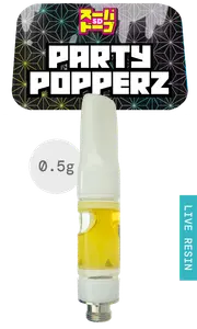 Party Popperz 0.5g Live Resin Cartridge