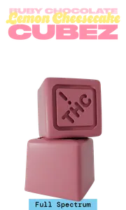 Full Spectrum Ruby Chocolate Cubez - Lemon Cheesecake
