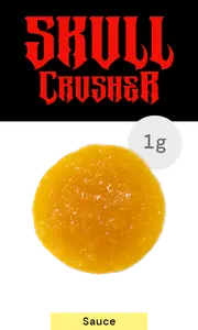 Live Resin Sauce 1G - Skull Crusher #20