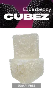 Elderberry Sugar Free THC Cubez
