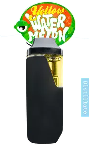 Flowery AIO Distillate Vape 1g - Yellow Watermelon
