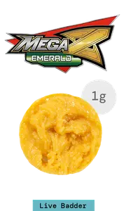 Live Resin Badder 1G - Mega Z Emerald