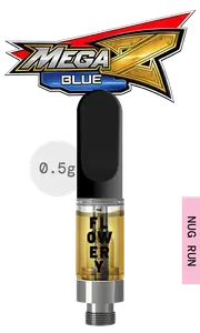 Nug Run Resin Cartridge 0.5g - Mega Z Blue
