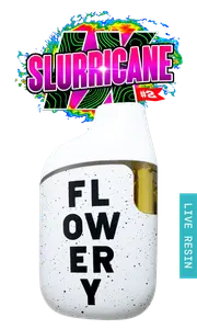 Flowery AIO Live Resin Vape 1g - Slurricane IX #2