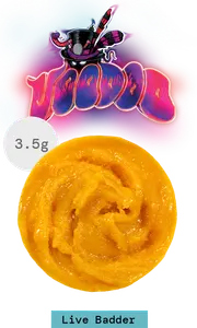 Live Resin Badder 3.5g - VooDoo