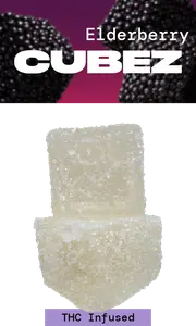 THC Infused Cubez - Elderberry