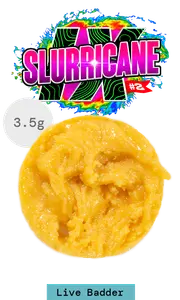 Live Resin Badder 3.5g - Slurricane IX #2