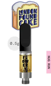 Nug Run Resin Cartridge 0.5g - London Pound Cake