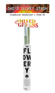 Dad's Secret Stash Whole Flower Prerolls 2x0.5g