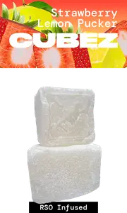Strawberry Lemon Pucker RSO Cubez