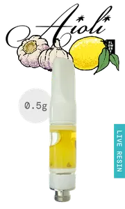 Live Resin Cartridge 0.5g - Aioli