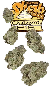Sherb Cream Pie Quarter