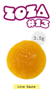 Zoza #13 Live Resin Sauce