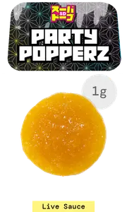 Party Popperz Live Resin Sauce