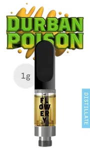 Durban Poison  Distillate Cartridge 1g