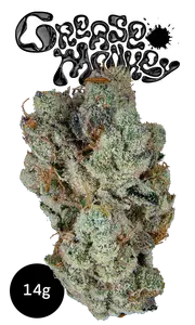 Grease Monkey Half Ounce Glass Jar