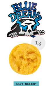 Santa Cruz Blue Dream Live Resin Badder