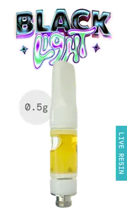 Black Light #16 Live Resin Cartridge
